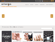 Tablet Screenshot of emergiacc.com